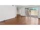 Open-concept living room with sliding glass doors and ample natural light at 8414 N Central Ave # B, Phoenix, AZ 85020