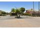Community gate features a landscaped entrance at 9484 N 105Th Pl, Scottsdale, AZ 85258