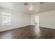 Bedroom with hardwood floors, recessed lighting and an ensuite bathroom at 11016 W Griswold Rd, Peoria, AZ 85345