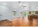 Open-concept living room with tile floors and natural light at 16620 S 48Th St # 79, Phoenix, AZ 85048