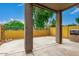 Covered patio with a built-in grill, providing space for outdoor entertaining at 16620 S 48Th St # 79, Phoenix, AZ 85048