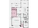 First floor plan featuring a great room, kitchen, dining area, entry and 3-car tandem garage at 16810 W Yucatan Dr, Surprise, AZ 85388