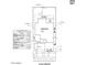 Floor plan showing layout and dimensions of the property, including the backyard and patio at 17615 W Palo Verde Dr, Litchfield Park, AZ 85340