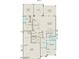 Detailed floor plan of the first floor, including the owner's suite, kitchen, and three-car garage at 27965 N 72Nd Ave, Peoria, AZ 85383