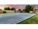 Private basketball court with well-maintained landscaping, perfect for outdoor games and activities at 2892 E Fruitvale Ave, Gilbert, AZ 85297