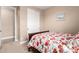 Bedroom with carpet, closet with sliding doors and an ensuite bathroom at 35654 N Vidlak Dr, San Tan Valley, AZ 85143
