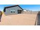 Great back yard space ready for landscaping, outdoor living, and enjoying the weather at 38099 N Stallion St, San Tan Valley, AZ 85140