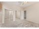 Bedroom with neutral walls and carpet plus closet with mirrored sliding doors at 4336 W Hackamore Dr, Phoenix, AZ 85083