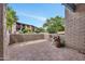 Brick paved patio area with view of exterior at 4354 N 82Nd St # 167, Scottsdale, AZ 85251