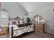 A bedroom featuring neutral colored walls, carpeted floor, a king bed and a light wood dresser at 441 S Maple -- # 83, Mesa, AZ 85206
