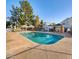 Enjoy this relaxing community pool with shaded seating, perfect for hot summer days at 441 S Maple -- # 83, Mesa, AZ 85206
