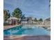 Relax by the community pool with shaded cabanas, perfect for enjoying sunny days at 441 S Maple -- # 83, Mesa, AZ 85206