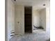 Future bathroom with walk in shower and shelving unit, ready for your selections at 47719 W Kenner Dr, Maricopa, AZ 85139