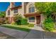 Inviting townhome featuring well-maintained landscaping and a private entrance with a charming walkway at 4901 E Kelton Ln # 1052, Scottsdale, AZ 85254