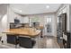 Bright kitchen with bar seating area, stainless steel appliances and lots of counter space at 4901 E Kelton Ln # 1052, Scottsdale, AZ 85254
