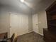 A bedroom featuring a closet with sliding doors, neutral paint and carpet and a ceiling fan at 650 N Hawes Rd # 3604, Mesa, AZ 85207