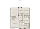 Second floor plan featuring a game room, and four bedrooms with walk-in closets at 6988 W Hedge Hog Pl, Peoria, AZ 85383