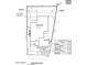 Property survey showing the layout of the property and square footage calculations at 6988 W Hedge Hog Pl, Peoria, AZ 85383