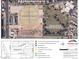 Aerial view of Monterey Park's baseball fields, ramadas, and recreational amenities in a well-maintained community space at 7130 E Laguna Azul Ave, Mesa, AZ 85209