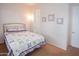 Second bedroom featuring bright windows, carpeted floor and overhead lighting at 7413 E Russet Sky Dr, Scottsdale, AZ 85266