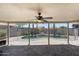 Covered patio showcasing a view of the backyard pool at 10557 W Louise Dr, Peoria, AZ 85383