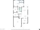 Detailed floor plan showcasing room layout, including bedrooms, bathrooms, kitchen, garage, and living spaces at 11154 W Ashley Chantil Dr, Surprise, AZ 85378