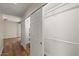 Walk-in closet featuring built-in shelving and rods at 11633 N 40Th Way, Phoenix, AZ 85028