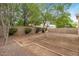 Landscaped backyard offers plenty of space and mature trees providing shade and privacy at 11702 W Lincoln St, Avondale, AZ 85323