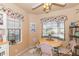 Sunny breakfast nook with seating for four by a bright window at 17342 E Quail Ridge Dr, Fountain Hills, AZ 85268