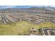 Aerial view of residential community with playground and mountain views at 19806 W Marshall Ave, Litchfield Park, AZ 85340