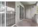Cozy patio with sliding glass doors providing seamless indoor-outdoor living at 2929 W Yorkshire Dr # 2074, Phoenix, AZ 85027