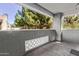 Private patio with decorative lattice, perfect for outdoor relaxation at 2929 W Yorkshire Dr # 2074, Phoenix, AZ 85027