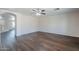 Spacious living room with modern flooring and an open layout at 3018 W Horsham Dr, Phoenix, AZ 85027