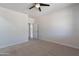 This bedroom has a ceiling fan at 30277 N 125Th Ln, Peoria, AZ 85383