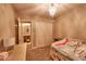 Charming bedroom with an en-suite bathroom and closet space, creating a private retreat within the home at 31256 N 40Th Pl, Cave Creek, AZ 85331