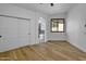 Bedroom featuring an ensuite bathroom and closet with sliding doors at 3440 E Southern Ave # 1107, Mesa, AZ 85204