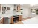 Kitchen featuring stainless steel appliances, stylish cabinets and new countertops at 3526 E Cheery Lynn Rd, Phoenix, AZ 85018