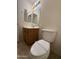 Bathroom with a toilet and vanity at 43213 W Cowpath Rd, Maricopa, AZ 85138