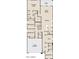 Detailed floor plan showcasing the layout, including the primary suite, bedrooms, kitchen, and two-car garage at 47706 W Moeller Rd, Maricopa, AZ 85139