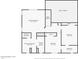 Second floor plan displaying bedrooms, bathrooms and closet space at 7169 S Dodane Ct, Gilbert, AZ 85298
