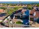 Charming backyard with a small grass area and plenty of space for entertaining under the Arizona sun at 8950 E Greenview Dr, Gold Canyon, AZ 85118