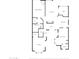 Detailed floor plan showcasing the layout of this home, including bedrooms, bathrooms, and living areas at 8950 E Greenview Dr, Gold Canyon, AZ 85118