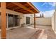 Charming backyard patio ideal for outdoor entertaining and relaxation, with easy access to the home at 13408 N 25Th Dr, Phoenix, AZ 85029