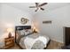 Comfortable bedroom with decorative pillows and a calming ambiance at 14815 N Fountain Hills Blvd # 101, Fountain Hills, AZ 85268