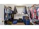Spacious walk-in closet providing ample storage space at 17506 W Hadley St, Goodyear, AZ 85338