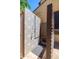 Tiled outdoor shower offering a private and refreshing space after a swim or workout. Modern tile design at 20639 W Grandview Dr, Buckeye, AZ 85396