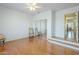 This large bedroom features a full closet and access to the hallway at 2114 E Escuda Rd, Phoenix, AZ 85024