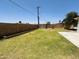 Spacious backyard with lush green grass and a tall block wall at 2115 W Myrtle Ave, Phoenix, AZ 85021