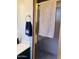 Bathroom with a glass shower door, gold fixtures and decorative towels at 2115 W Myrtle Ave, Phoenix, AZ 85021