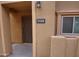 Close up of a doorway showing the unit number and welcoming entrance at 2150 W Alameda Rd # 1109, Phoenix, AZ 85085